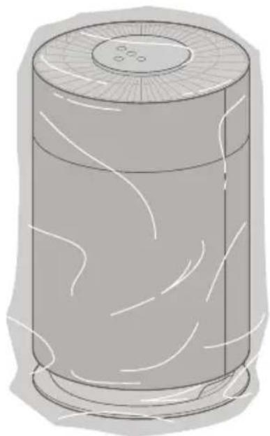 LG PuriCare AS601HWV0 - Storing the Product - 1