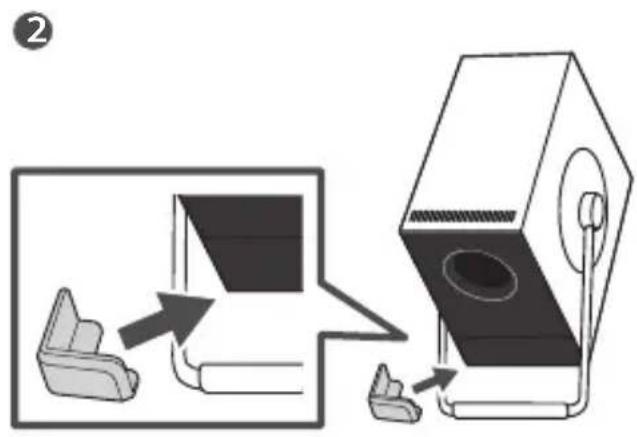 LG CineBeam Q HU710PB - Utilisation des protecteurs de bords - 2