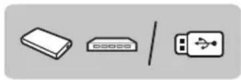 LG CineBeam Q HU710PB - Connexion avec un cable USB-C - 6