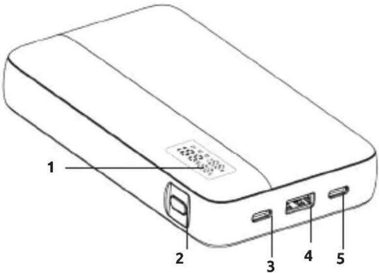 INTENSO HE25000 - Device overview - 1
