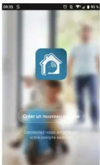 09:35 S Créer un nouveau compte Connectez-vous en un le me votre compte exerés