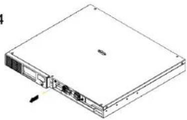 CyberPower PR1000ELCDRT1U - BATTERY REPLACEMENT PROCEDURE: - 4