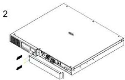 CyberPower PR1000ELCDRT1U - PROCEDURA DI SOSTITUZIONE DELLA BATTERIA - 2
