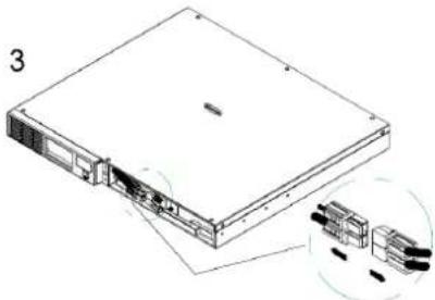 CyberPower PR1000ELCDRT1U - BATTERY REPLACEMENT PROCEDURE: - 3