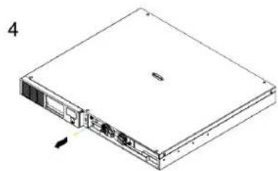 CyberPower PR1000ELCDRT1U - PROCEDURA DI SOSTITUZIONE DELLA BATTERIA - 4