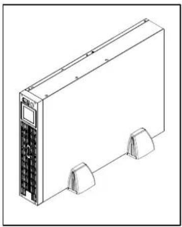 CyberPower PR3000ELCDRTXL2U - Step 2: Attach the base stands - 3