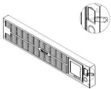 CyberPower PR3000ELCDRTXL2U - Step 2: Attach the base stands - 4