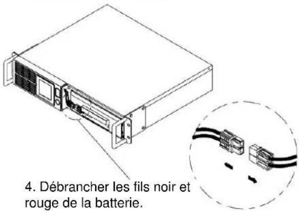 CyberPower PR1500ELCDRT2U - POUR REMPLACER LA BATTERIE: - 4