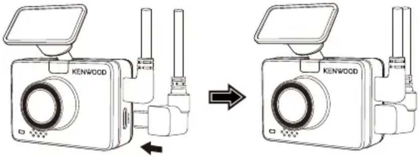 KENWOOD KCA-R110 - SELECIONE UMA LOCALIZAÇÃO NO PARA-BRISAS TRASEIRO - 5