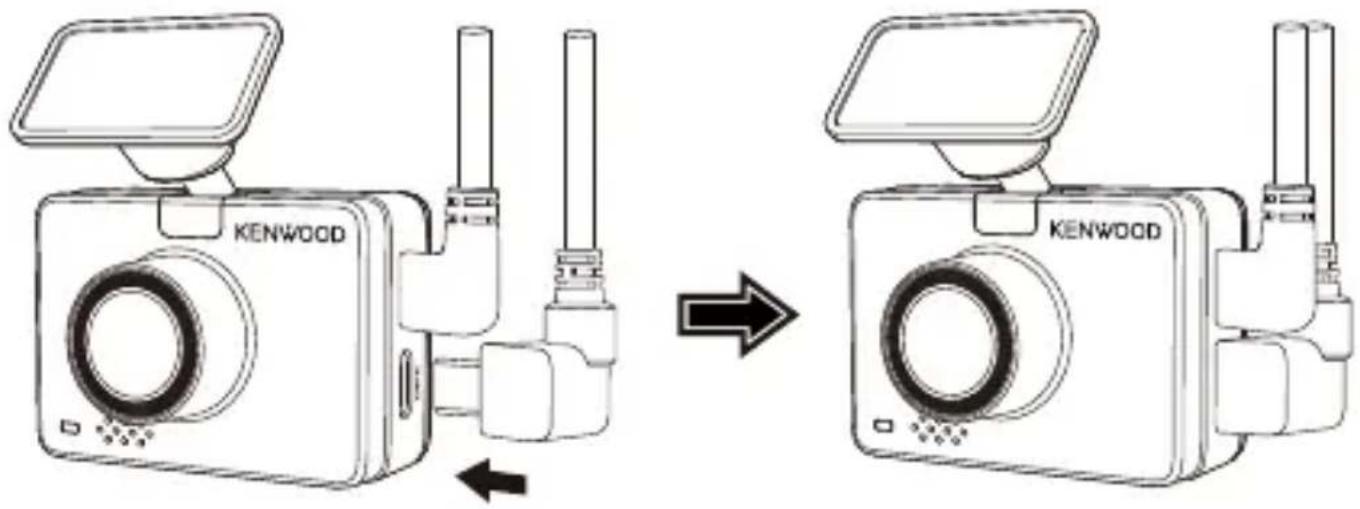 KENWOOD KCA-R110 - SELECCIONE UNA UBICACIÓN EN EL PARABRISAS TRASERO - 5