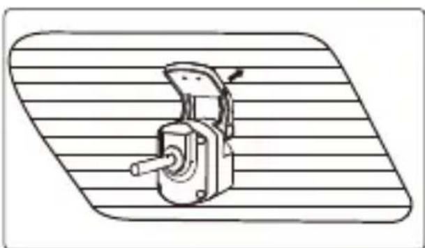 KENWOOD KCA-R110 - SELECT A LOCATION ON THE REAR WINDSHIELD - 4