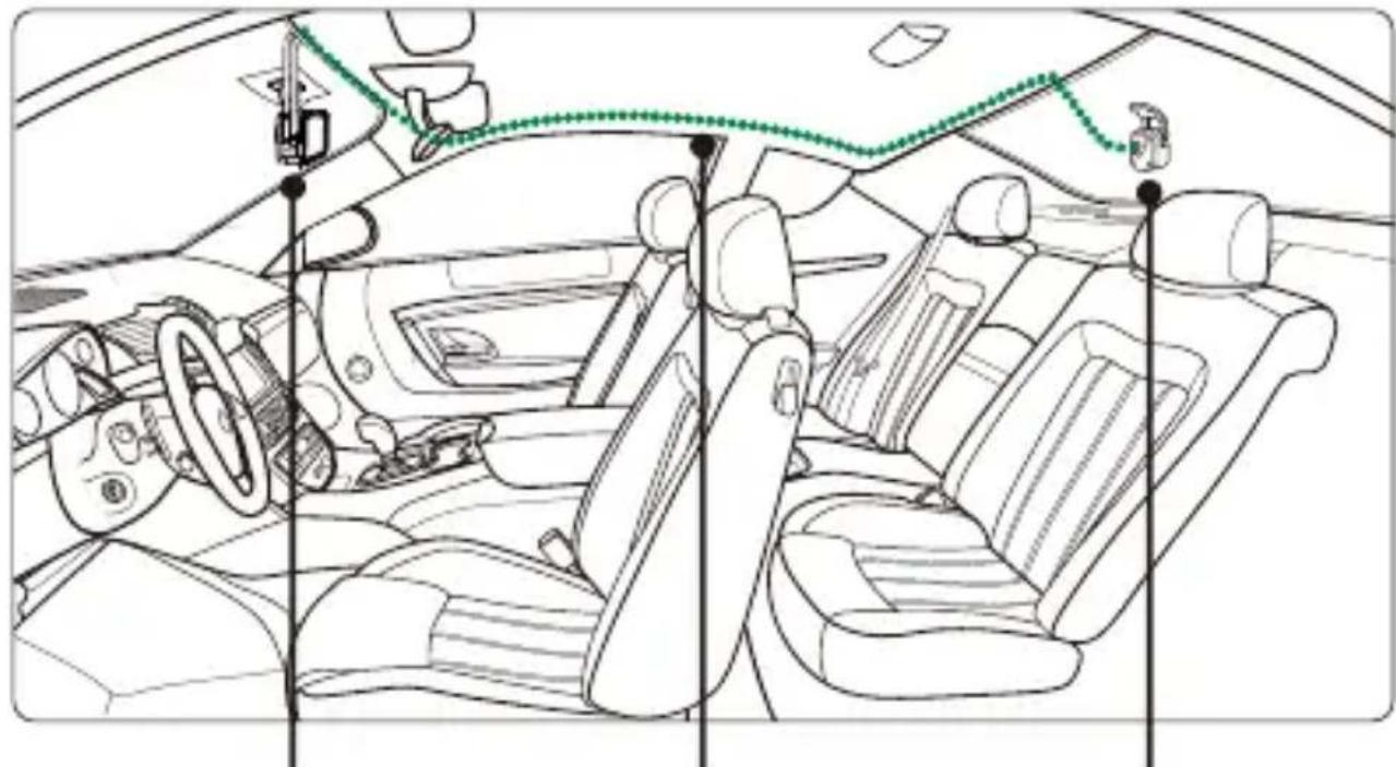 KENWOOD KCA-R110 - ROUTE THE REAR CAMERA CABLE - 1