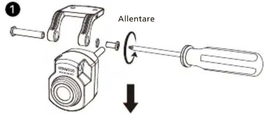 KENWOOD KCA-R110 - SELEZIONARE UNA POSIZIONE SUL PARABREZZA POSTERIORE - 2