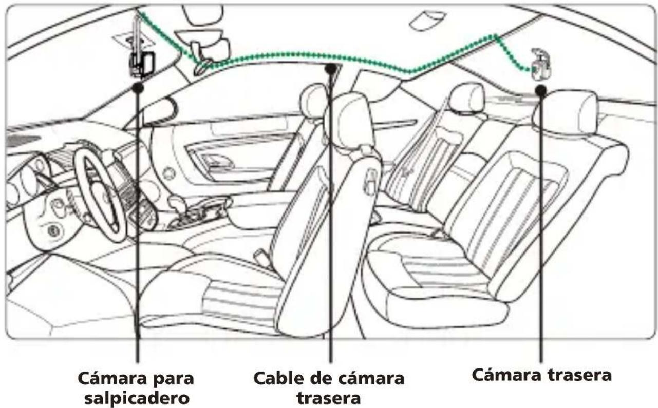 KENWOOD KCA-R110 - SELECCIONE UNA UBICACIÓN EN EL PARABRISAS TRASERO - 6