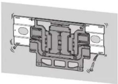 SONY SU-WL905 - Asegúrese de instalar el soporte de montaje mural firmemente a la pared siguiendo las instrucciones de este manual de instrucciones. - 1