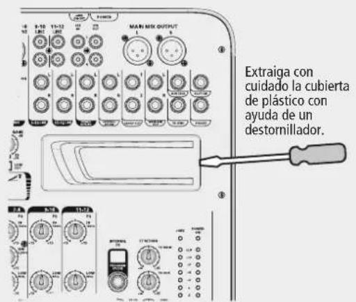 RCF L-PAD 8C - TARJETAS RCF mixing consoles OPCIONALES Instalación y uso - 1