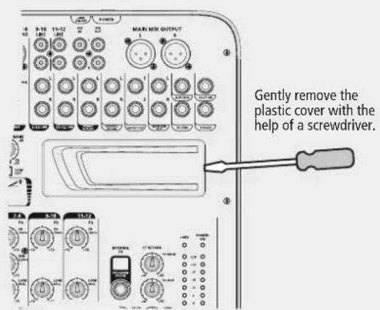 RCF L-PAD 8C - RCF mixing consoles OPTIONAL CARDS Installation and use - 1
