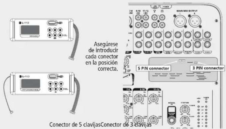 RCF L-PAD 8C - TARJETAS RCF mixing consoles OPCIONALES Instalación y uso - 2