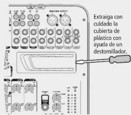RCF L-PAD 8CX - TARJETAS RCF mixing consoles OPCIONALES Instalación y uso - 1