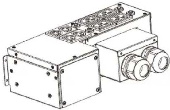 Nitram MBP60AHVIEC82U - Le PDU de Bypass manuel contient : - 1