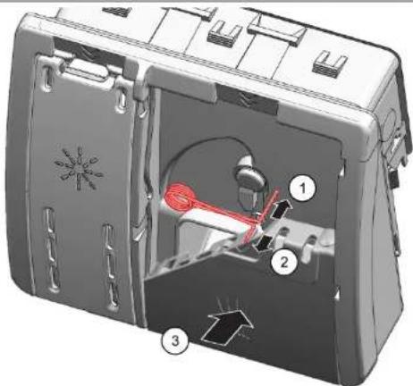 SIEMENS SC05IB00TE - Τοποθέτηση ελατηρίου - 1
