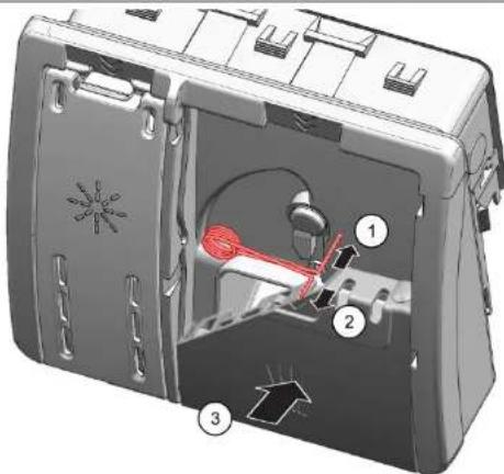 SIEMENS SC05IB00TE - Insérer le ressort - 1