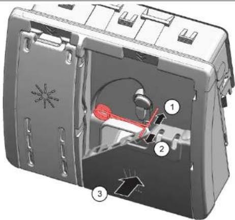 SIEMENS SC05IB00TE - Поставяне на пружината - 1