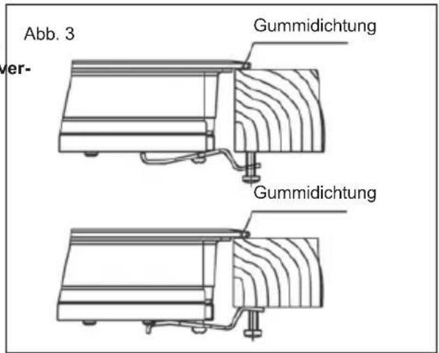 TEKA TBC 32010 TTC - Verankerung des Kochfelds - 1