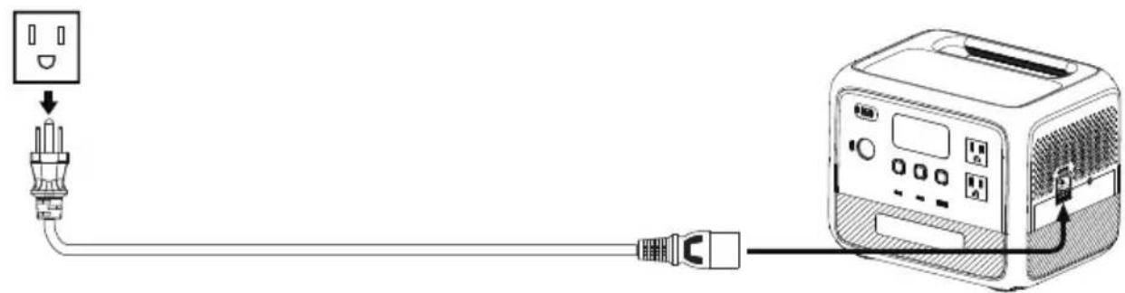 BLUETTI AC50B - AC Charging - 1
