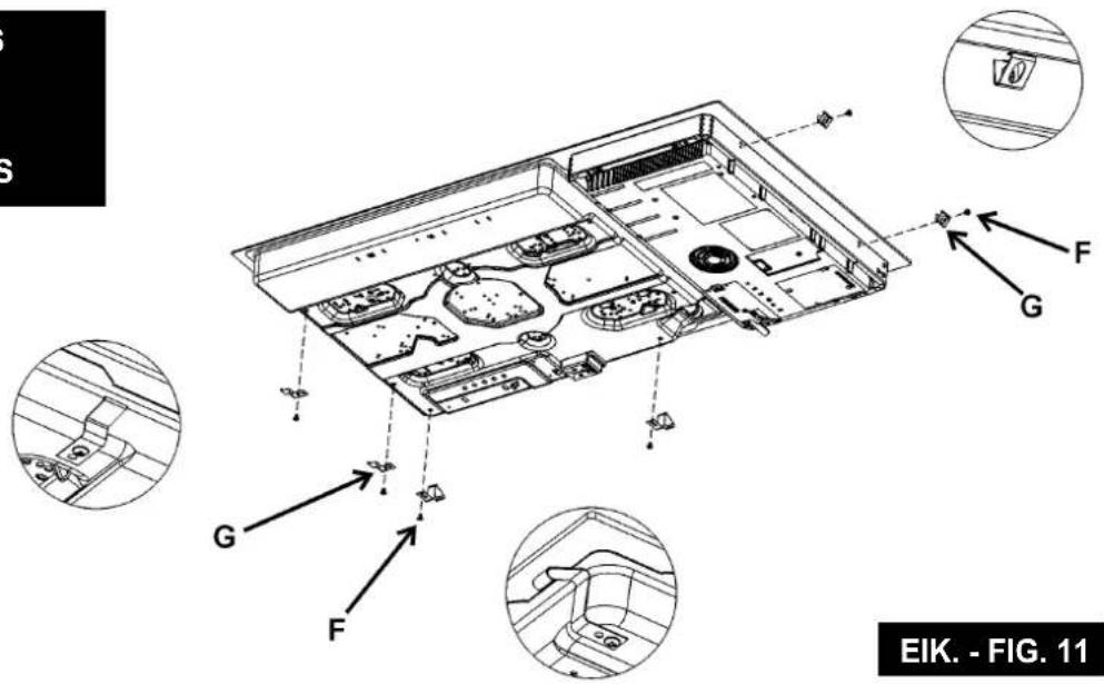 TEKA JZC 63312 AB - INSTALACIÓN - INSTALLATION - INSTALLATION ΕΓΚΑΤΑΣΤΑΣΗ - INSTALAÇÃO - 1