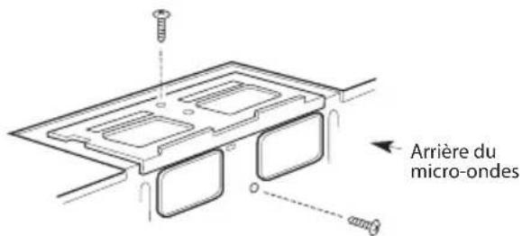 Arrière du micro-ondes