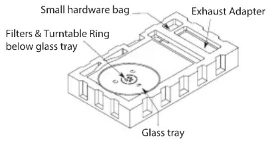 DANBY DOM1741BSSDB - FINDING THE WALL STUDS - 1