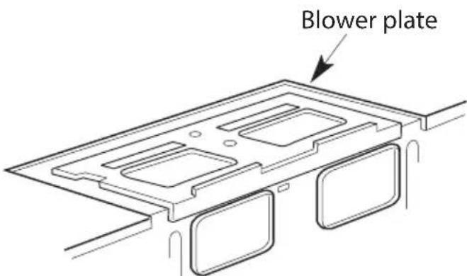 DANBY DOM1741BSSDB - Blower for recirculating exhaust - 1
