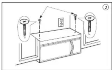 DANBY DOM1741BSSDB - INSTRUCTIONS D'INSTALLATION - 1