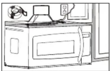 DANBY DOM1741BSSDB - Connecting ductwork - 1