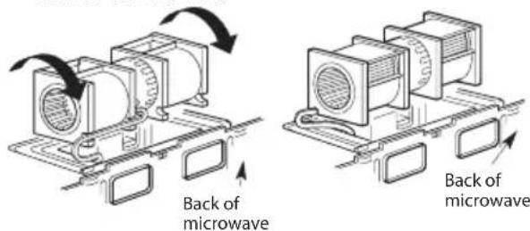 DANBY DOM1741BSSDB - Adapting Microwave Blower - 6