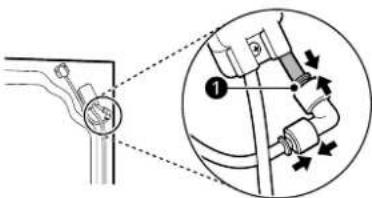 LG LF21C6200 - Removing the Left Refrigerator Door - 1