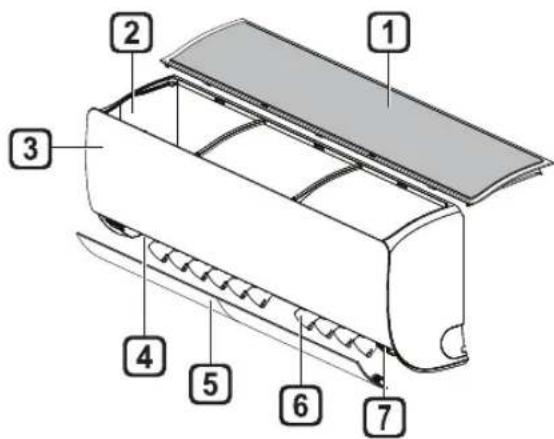 LG LSN363HLV3 - Unidad interior Unidad exterior - 1