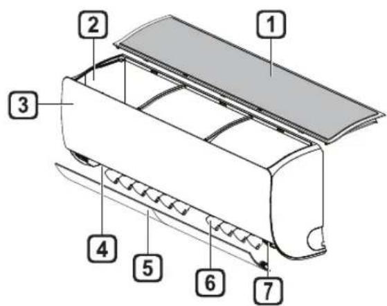 LG LSN363HLV3 - Unité intérieure Unité extérieure - 1