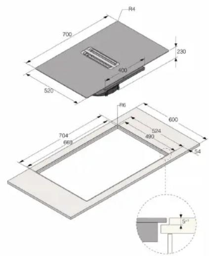 ASKO HIH3743FB1 - Mål - 1