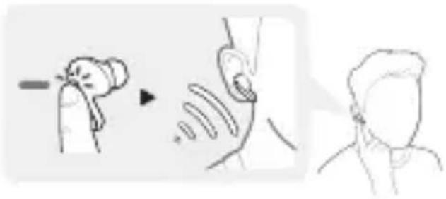 LG Tone Free TONE-FP8 - Ascolto dei suoni dell'ambiente circostante (LAS) / Cancellazione attiva del rumore (ANC) - 1