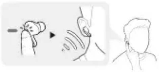 LG Tone Free TONE-FP8 - Umgebungsgeräusche hören (Listening to the Ambient Sound - LAS) / Aktive Geräuschunterdrückung (Active Noise Cancellation - ANC) - 1