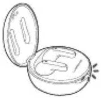 LG Tone Free TONE-FP5 - Checking the Battery Status - 1