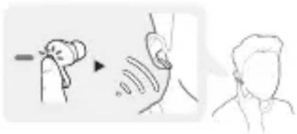 LG Tone Free TONE-FP5 - Poslušajte okoliški zvok (LAS) - 1