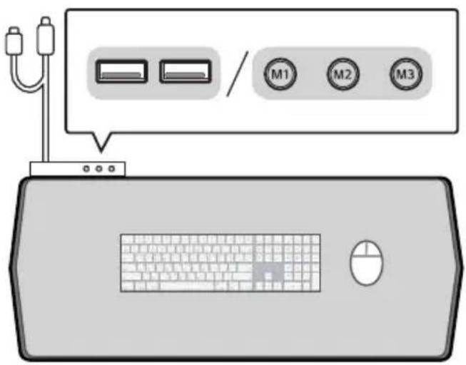 LG UltraGear UGP90HB - 製品とボタンの説明 - 1