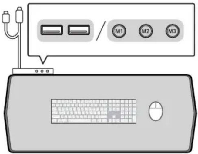 LG UltraGear UGP90HB - Descrizione del prodotto e dei pulsanti - 1
