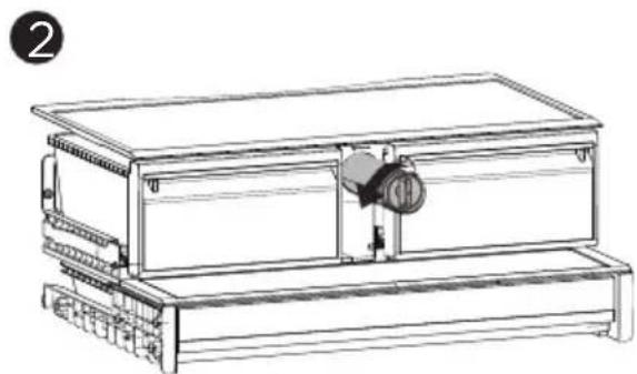 MIDEA MRF29D2AST - Installing Filter - 2