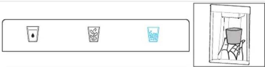 MIDEA MRF29D2AST - Dispensing water and Ice - 2