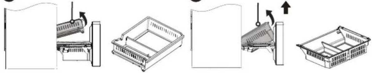 MIDEA MRF29D2AST - Cleaning of freezer drawer - 1