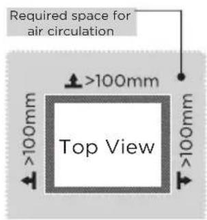 MIDEA MRF29D2AST - Dimensions and Clearances - 2